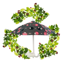 Mini guarda-chuva para telefone Nifei, resistente e ecológico, com design compacto e durável para proteção contra chuva.