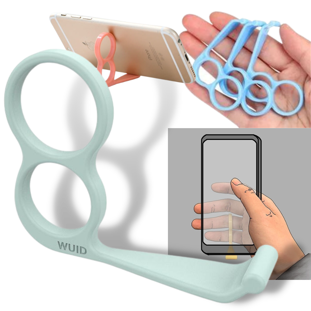 Suporte e suporte de telefone leve Liveday, conjunto de 4, com suporte de telefone móvel compacto e resistente.