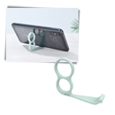 Suporte e suporte de telefone leve Liveday, 4 unidades, ideal para uso com telefones celulares e mãos livres.