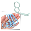 Suporte e suporte de telefone leve Liveday, em lotes de 4, com anel móvel portátil para fixação e apoio de dispositivos.