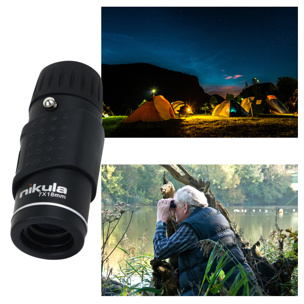 Mini telescópio monocular Dragonpad, acessório óptico compacto para observação portátil e uso versátil.