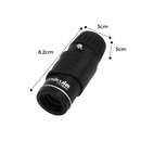 Mini telescópio monocular Dragonpad, acessório óptico compacto com lente de alta ampliação para observação portátil.