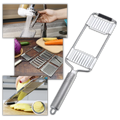 Râpe e éminceur de cozinha Fly Sunton, utensílios multifuncionais para ralar, fatiar e triturar alimentos na cozinha doméstica.