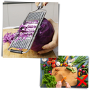 Râpe e fatiador de cozinha multifuncional Fly Sunton, utensílio para ralar, fatiar e triturar alimentos, ideal para preparação de ingredientes.