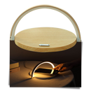 Lâmpada de mesa com carregador de telefone sem fio Vikudaty, funcional e fácil de usar, com iluminação ajustável e suporte para celular