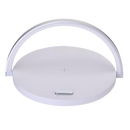 Luminária de mesa Vikudaty com carregador de telefone sem fio, iluminação branca e design multifuncional 3 em 1.