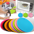 Sous-verre porte-pot de silicone Unattainy, utensílio de cozinha resistente ao calor, com suporte para panelas e utensílios.