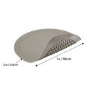 Sous-verre porte-pot de silicone Unattainy, resistente ao calor, com superfície antiderrapante, ideal para utensílios de cozinha.