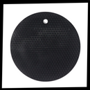 Sous-verre porte-pot de silicone da Unattainy, utensílio de cozinha resistente, usado para proteger superfícies e segurar panelas.