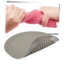 Sous-verre porte-pot de silicone da Unattainy, acessório de cozinha resistente, com superfície antiderrapante e design prático.