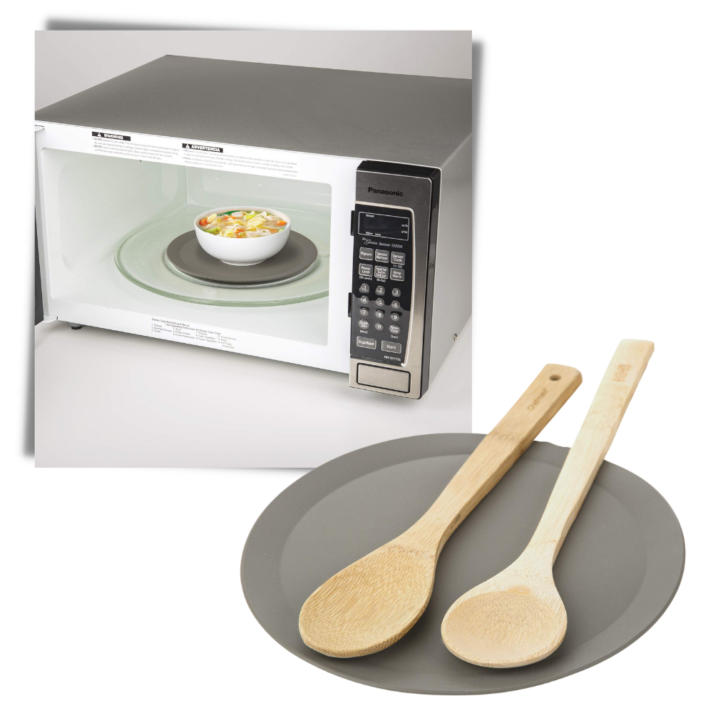 Sous-verre porte-pot em silicone Unattainy, acessório de cozinha resistente, com superfície antiderrapante e design versátil.