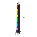 Luminária de ambiente musical LED Yzhm, luz suave e colorida, ideal para criar atmosfera acolhedora em quartos ou espaços.