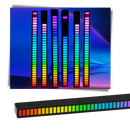Luminária de parede LED Yzhm com design exclusivo e luz de ambiente musical, ideal para decoração aconchegante.