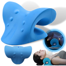 Almofada de relaxamento para pescoço e ombros Yesfit, ajuda ao sono, suporte ergonômico para alongamento e conforto.