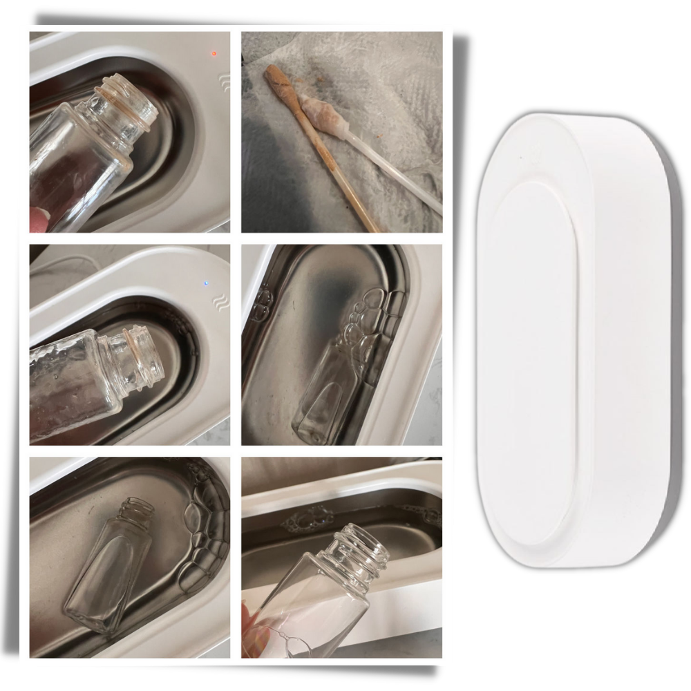 Ferramenta de limpeza para joias Eraclean com alta frequência e resultados eficientes, exibida na imagem.