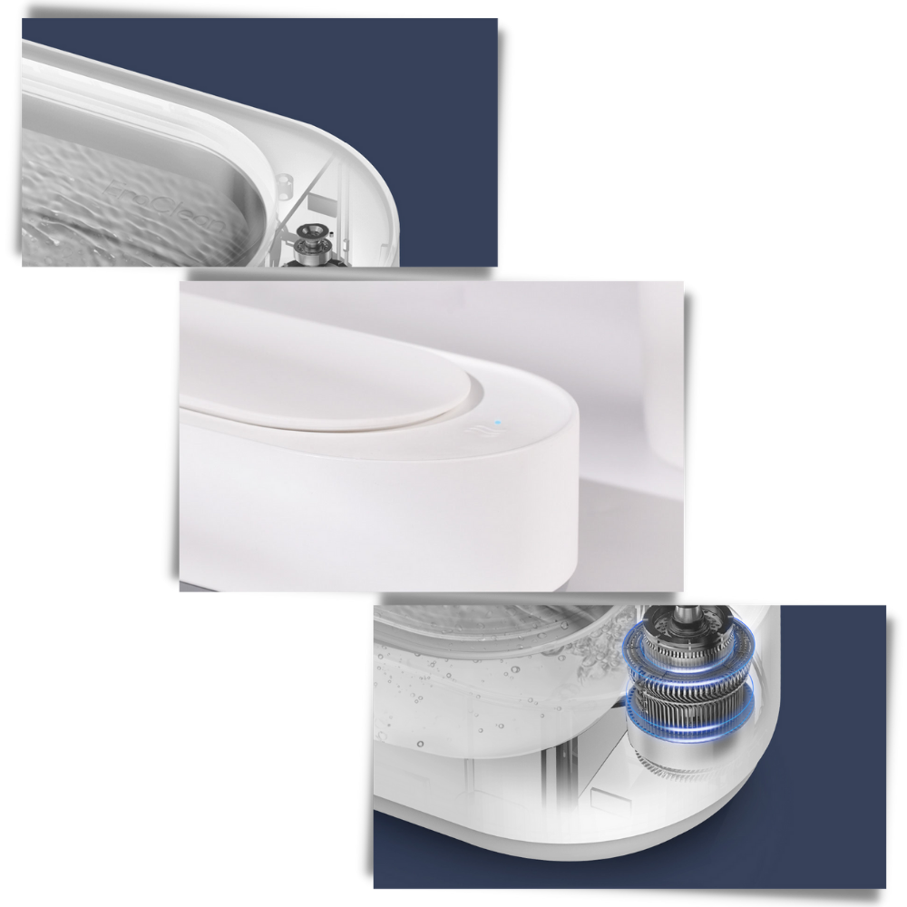 Ferramenta de limpeza de alta frequência Eraclean para joias, com construção de alta qualidade e design moderno.