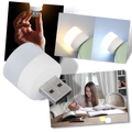 Lâmpada LED USB Mini da Megawheels, com luz ajustável e design compacto, ideal para iluminação portátil e uso em computadores.