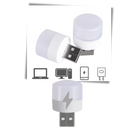 Lâmpada LED USB mini da Megawheels, portátil e prática, iluminando ambientes com luz branca suave e design compacto.