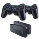 Console de videogame retro Akloker com controle clássico, estilo nostálgico e design compacto, ideal para jogos antigos.