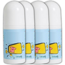 Conjunto de 4 removedores de manchas poderosos para tecidos da marca Wolfast, produtos de limpeza para lavanderia.