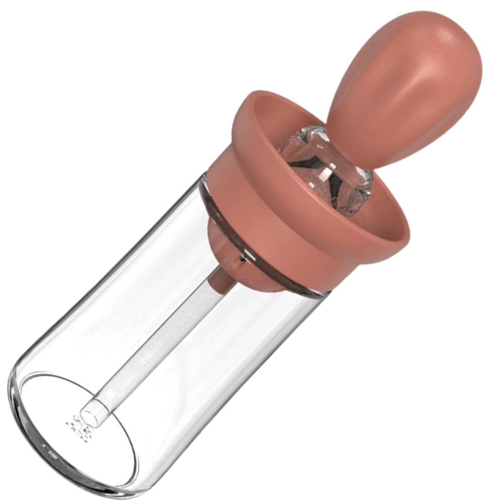 Garrafas de vidro com pincel para óleo, utensílios de cozinha Skycarper, ideal para temperar e decorar pratos culinários.