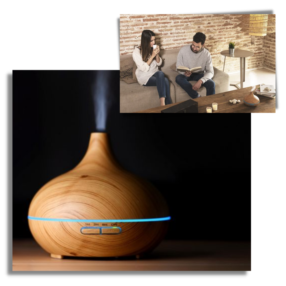 Difusor de óleos essenciais e umidificador Dengmore, acessório para umidificadores com grande capacidade de difusão de aromas.