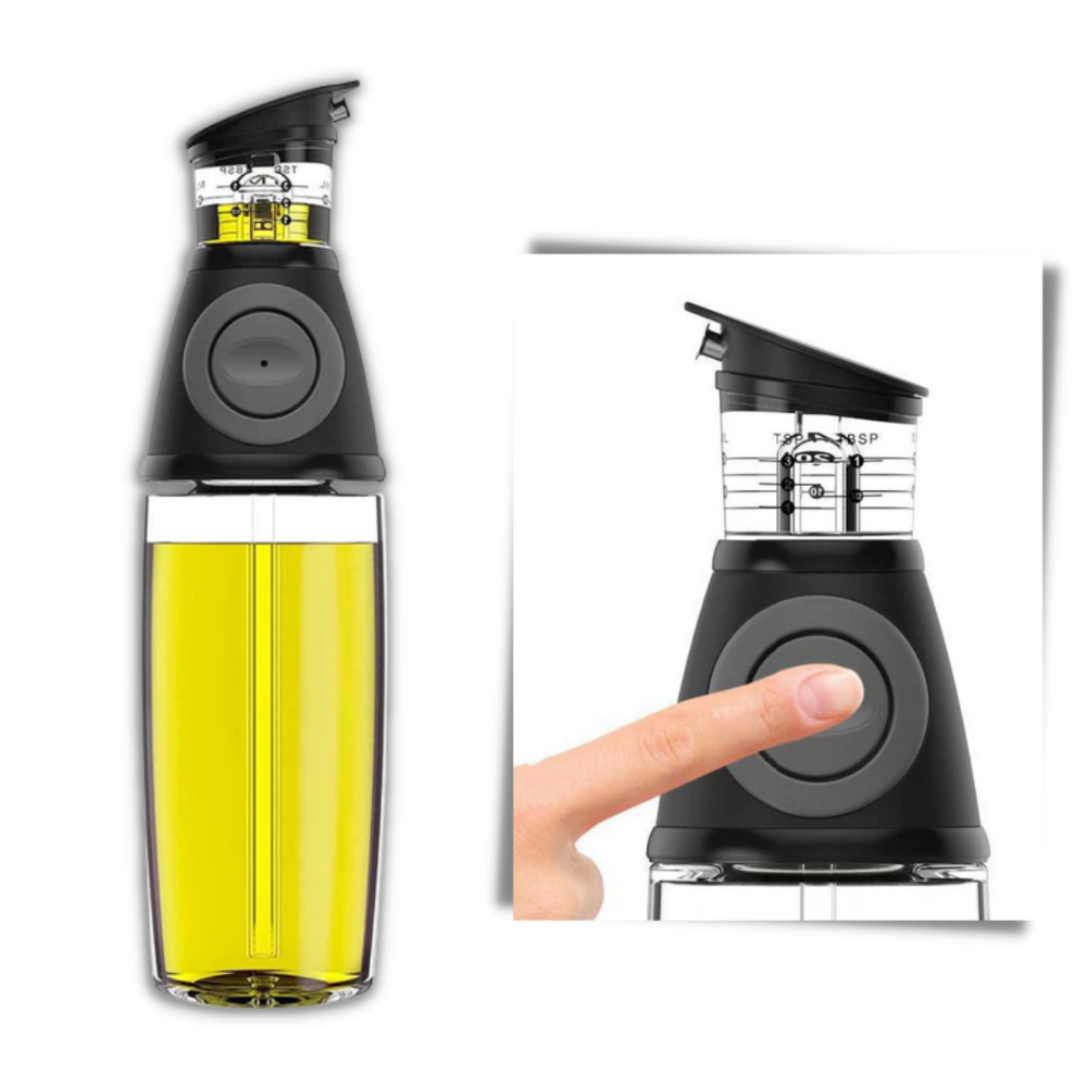 Dispenser de óleo de cozinha Citystores, utensílio de cozinha fácil de usar, com design prático para temperar alimentos.