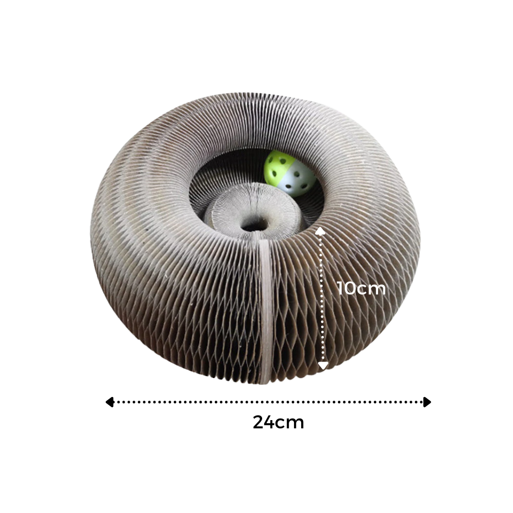 Arranhador para gatos Hirigin, acessório de sisal resistente para gatos arranhar e brincar, com design compacto e durável.