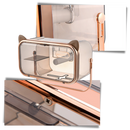 Suporte de papel higiênico Baoblaze, multifuncional, feito de metal resistente, ideal para organização de banheiro.