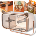 Suporte de armazenamento multifuncional para papel higiênico da Baoblaze, com design prático para utensílios de cozinha.