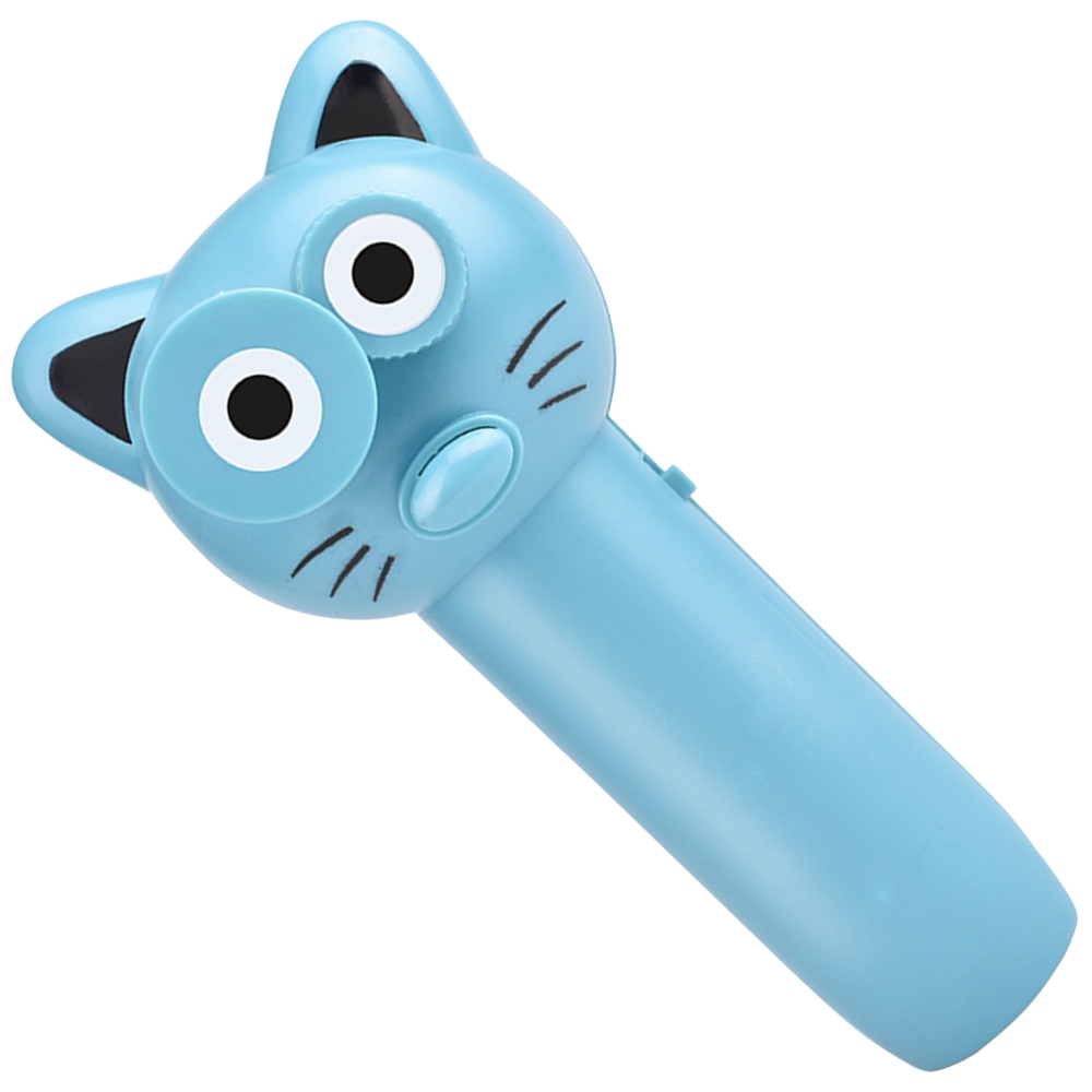 Lanceur de ficelle Mignon de la marque Cusimax, jouet d'activité bleu avec corde et mécanisme de lancement.