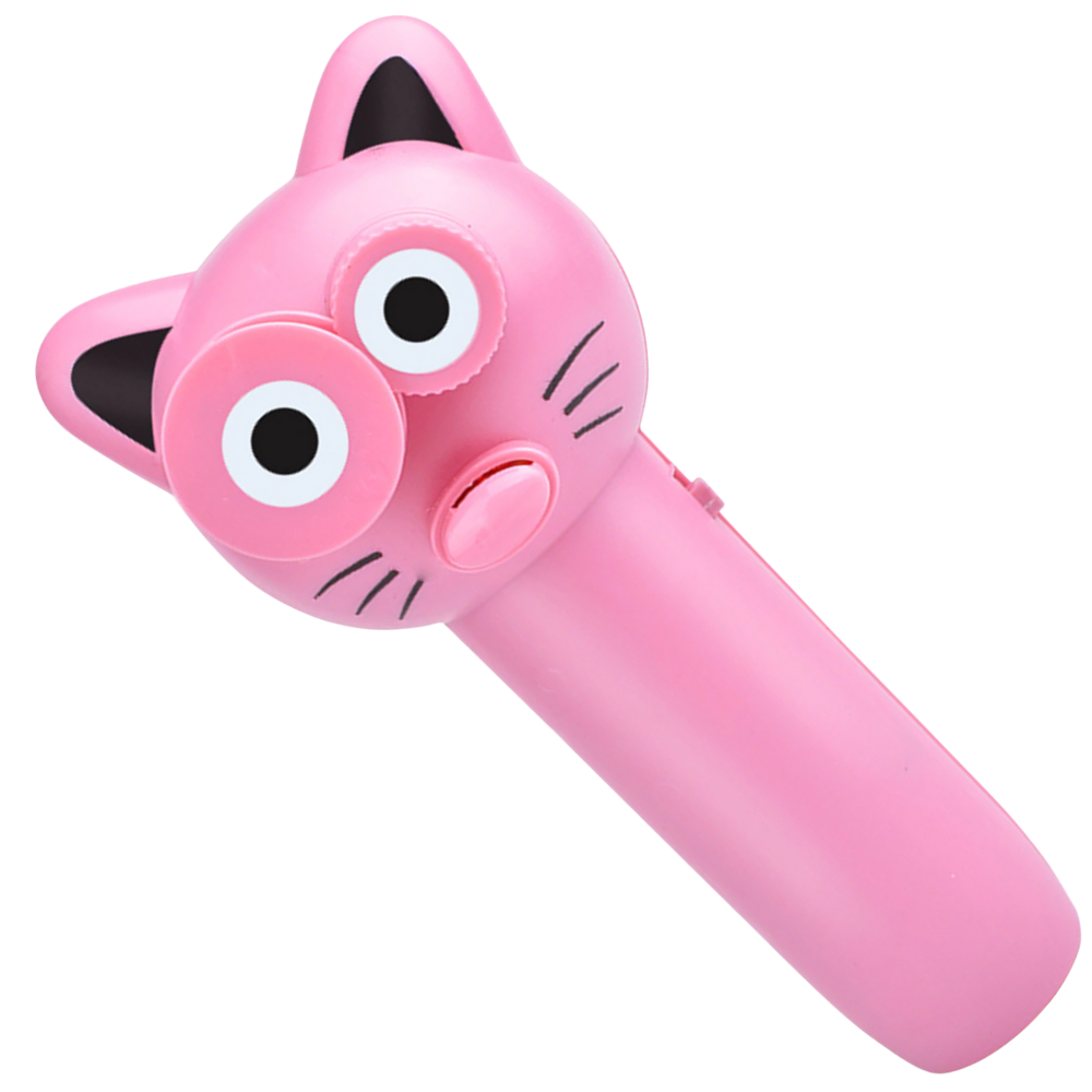 Lanceur de ficelle mignon da marca Cusimax, brinquedo de atividade com fita rosa e design divertido para crianças.