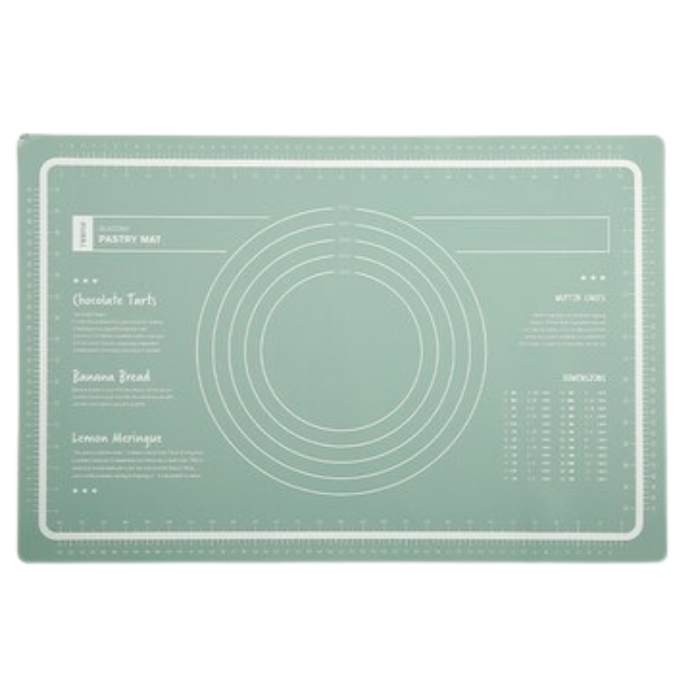Tapete de silicone para assados e confeitaria Geweyeeli, grande e resistente, ideal para evitar grudar e facilitar a limpeza.