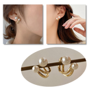 Brincos vintage de pérolas da Brave Star Gifts, pendentes delicados com detalhes elegantes em estilo clássico.