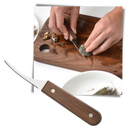Faca descascadora de camarão em aço inoxidável da marca Simday, utensílio de cozinha para limpar frutos do mar.
