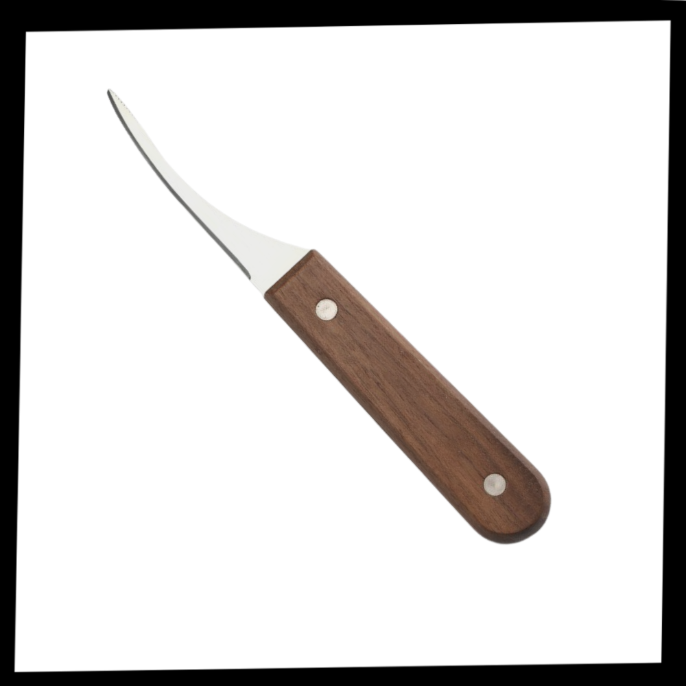 Faca decortiqueira de camarão em aço inox da marca Simday, utensílio de cozinha para remover cascas de camarão com precisão