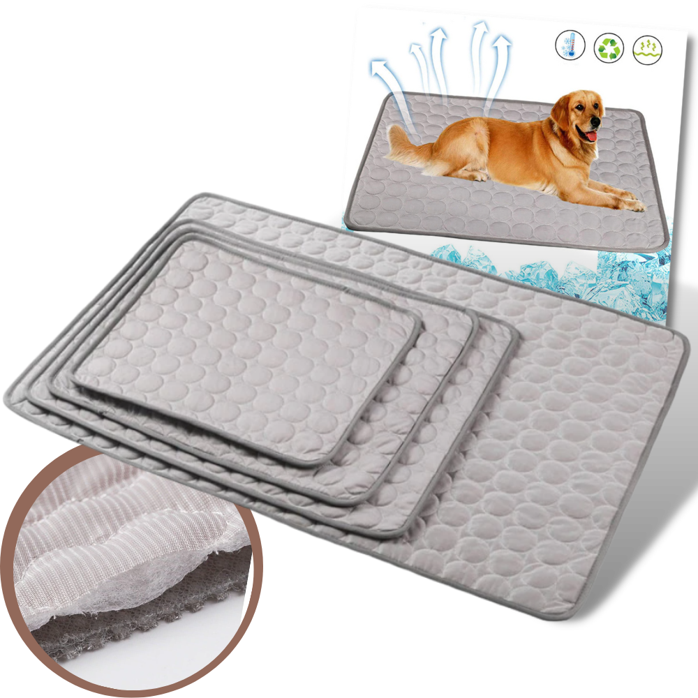 Tapete refrigerante Zehui para animais de estimação, cama confortável e refrescante para pets em dias quentes.