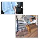 Tela de cerca para cães Eastjing, sistema de confinamento para animais de estimação, com malha resistente e fácil de instalar.