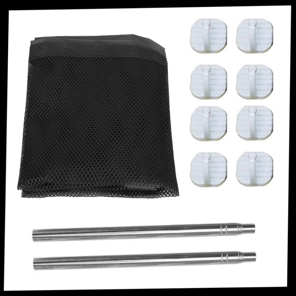 Tela de cerca para cães da Eastjing, sistema de contenção para animais de estimação com malha resistente e segura.