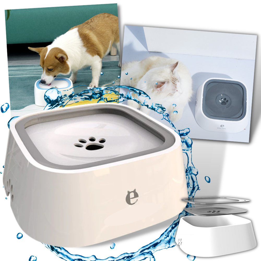 Mangeira flutuante para animais, bol d'eau Pet Feeder Bowl, ideal para fornecer água de forma segura e prática ao pet.