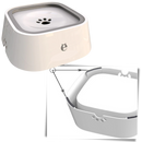 Mangeira flutuante Pet Feeder Bowl para animais, com design antiderrapante e recipiente para água ou alimento.