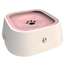 Mangaheira flutuante para animais Pet Feeder Bowl, cor rosa, feita para oferecer água de forma prática e segura.
