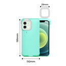 Capinha de telefone Peyan com anel luminoso LED, proteção para celular com iluminação para selfies e chamadas.