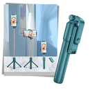 Bastão de selfie com tripé Eastjing, acessório multifuncional para fotos e vídeos, suporte ajustável com design compacto.