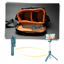 Bastão de selfie com tripé Eastjing, acessório portátil para fotos com smartphones, suporte ajustável e compacto.