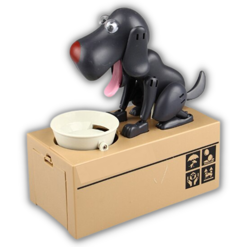 Tirelire de cachorrinho da marca Wocleiliy, modelo Tirelires, com design de filhote de cachorro em cerâmica.