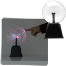 Lâmpada de bola plasma mágica da Szcq, veilleuse de ambiance com efeito de plasma brilhante e cores vibrantes.