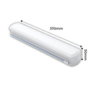 Distributeur e cortador de filme plástico Biosa, acessório de armazenamento alimentar, com lâmina para cortar facilmente o filme.