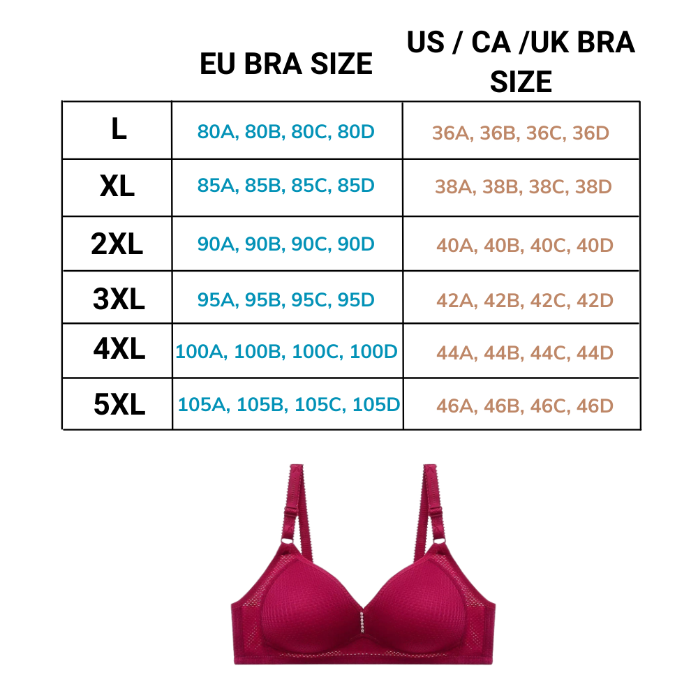 Soutien-gorge confortável sem aro da marca Warners® Blissful Benefits, com design sem armações e tecido macio.