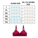 Soutien-gorge confortável sem aro da marca Warners® Blissful Benefits, com design sem armações e tecido macio.